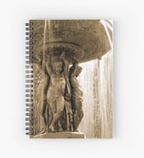 Strathcona fountain Spiral Notebook