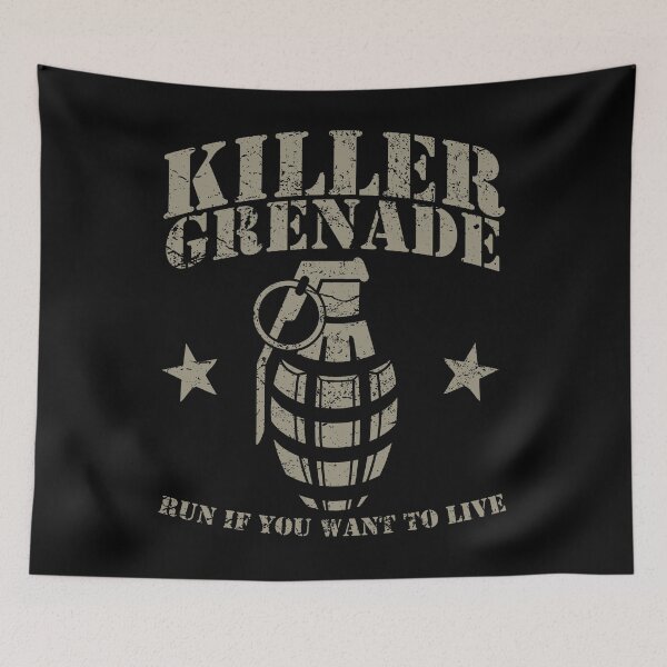 Item preview, Killer Grenade Retro Vintage Distressed Design designed and sold by JakeRhodes.