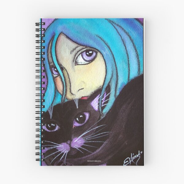 Item preview, Blue and Her Cat designed and sold by dreamlyn.