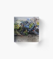 Illustration Valentino Art Acrylic Block