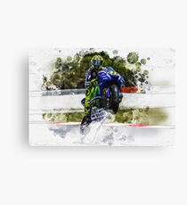 Illustration Rossi Watercolor Canvas Print