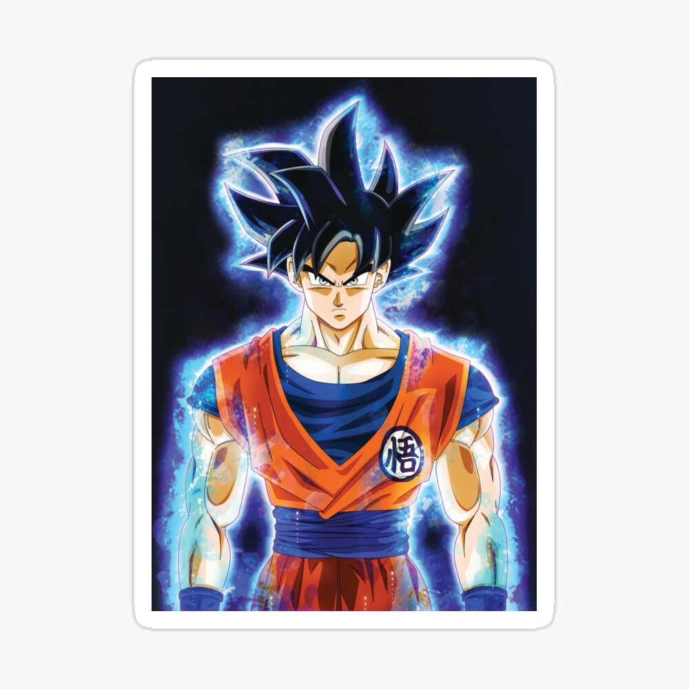 Goku Ultra Instinct Non Maîtrisé Carte de vœux « Ultra Instinct Goku Maitrisé - Migatte Pas De Gokui », par  D34THDesing | Redbubble