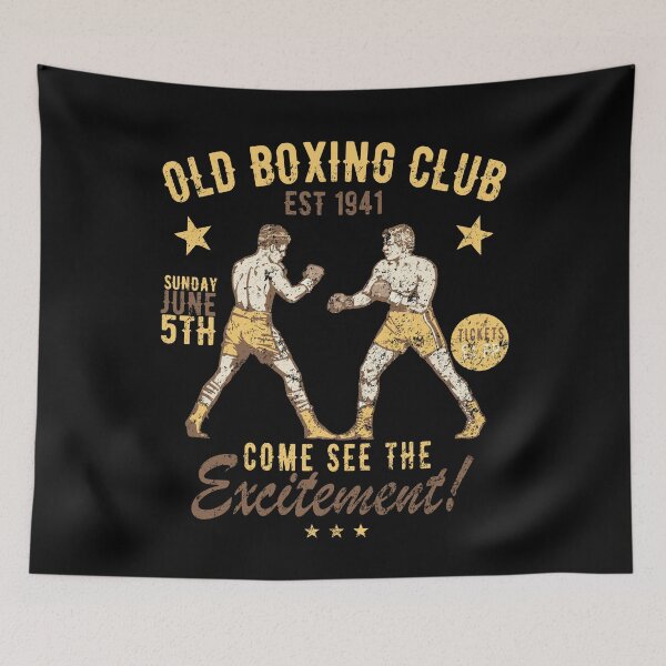 Item preview, Old Boxing Club Retro Vintage Distressed Design designed and sold by JakeRhodes.