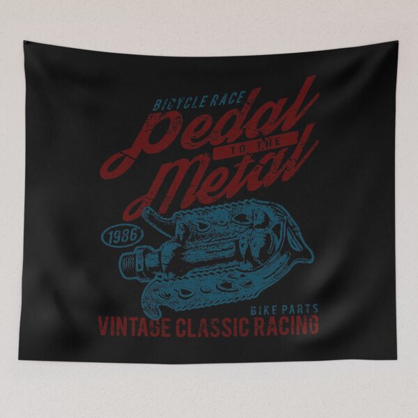 Item preview, Bicycle Pedal Retro Vintage Distressed Racing Design designed and sold by JakeRhodes.