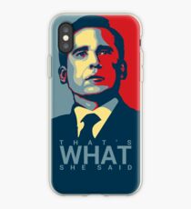 Michael Scott - That's What She Said iPhone Case