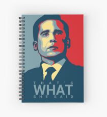 Michael Scott - das hat sie gesagt Spiralblock