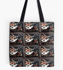 Dark Swallows, Silk and Skull Tote Bag