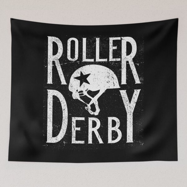Item preview, Roller Derby Helmet Retro Vintage Distressed Design designed and sold by JakeRhodes.