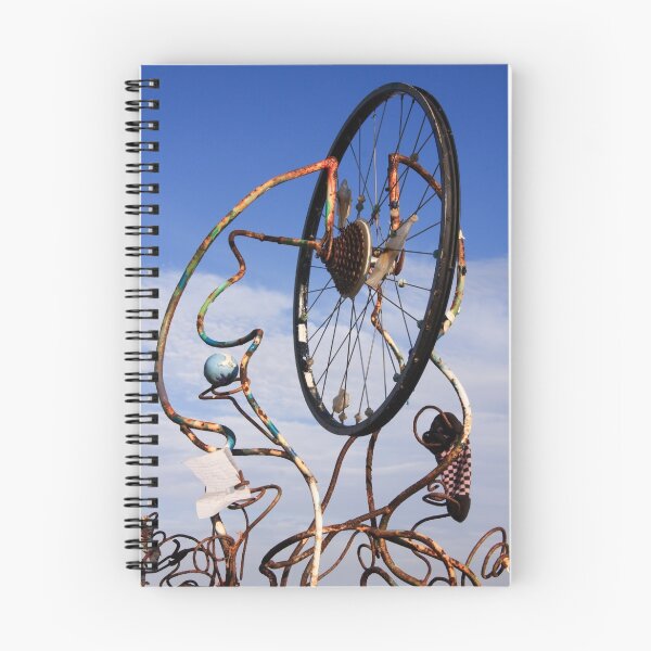 Item preview, Bicycle wheel sculpture designed and sold by Sue Leonard.