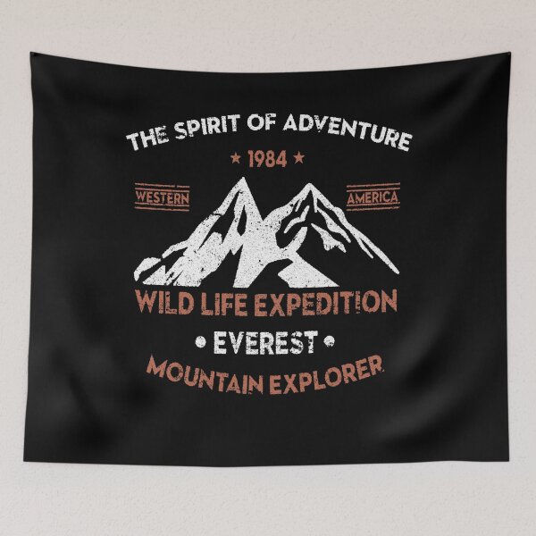 Item preview, The spirit of adventure Retro Vintage Distressed Design designed and sold by JakeRhodes.