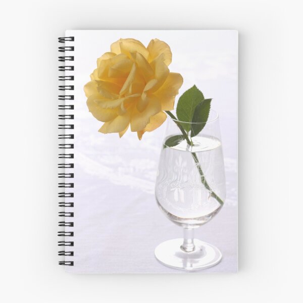 Item preview, yellow rose in glas designed and sold by OldaSimek.