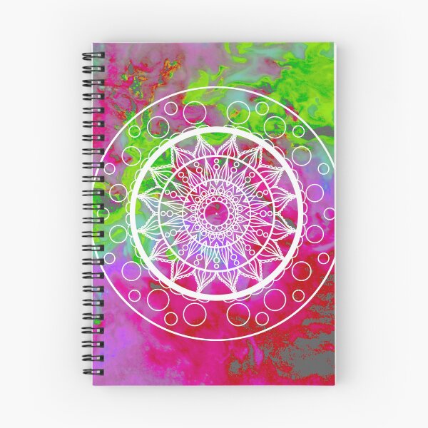 Item preview, Mandala Pink and Green Vibes designed and sold by danitacreate.