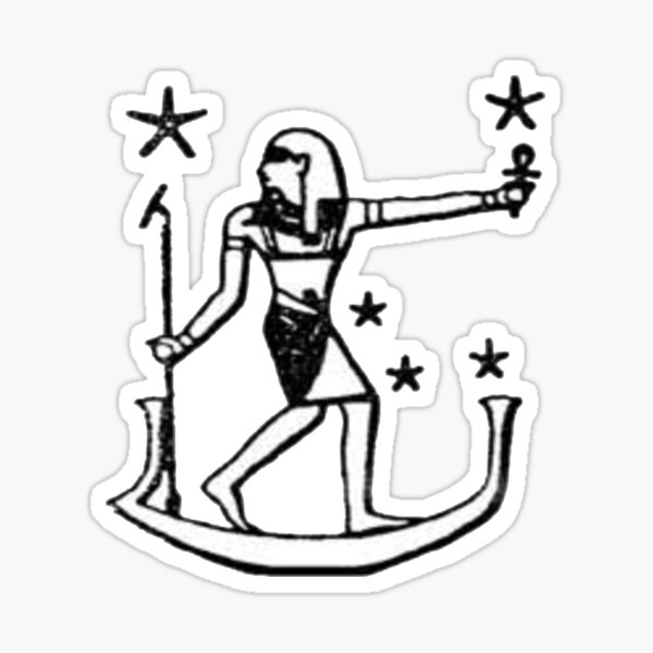 #osiris #orion #blackandwhite #standing #clipart #arm #illustration #symbol #sketch #vector #justice #cross #sword #chalkout #people #males #jointbodypart #thehumanbody #inarow #men #realpeople Sticker