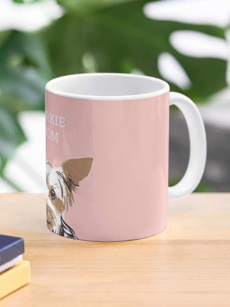yorkie mom mug