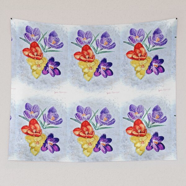 Item preview, Crocus in Snow designed and sold by Jillspriggs.