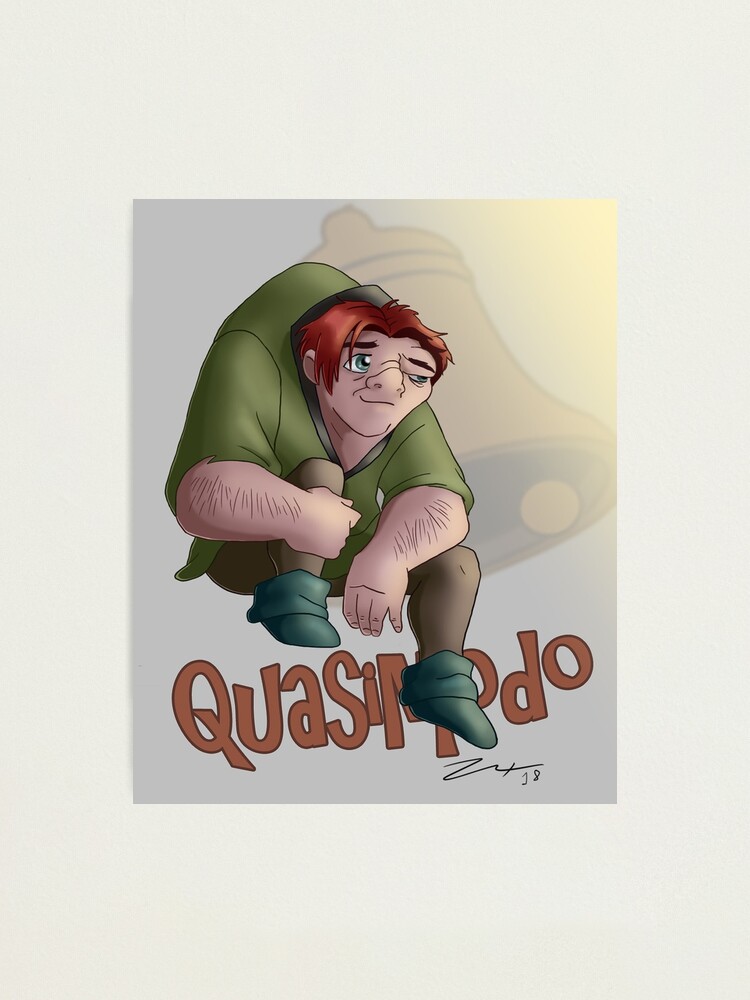 Hunchback Of Notre Dame Quasimodo Photographic Print By Amimercury Redbubble