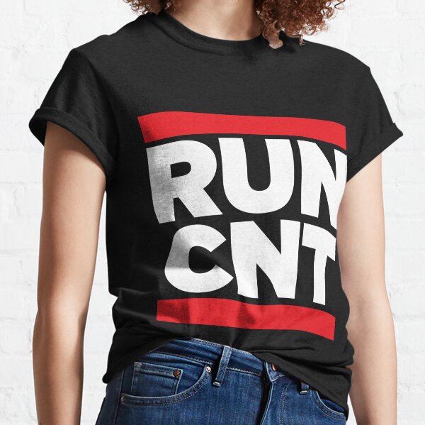 RUN D.M.C. - Classic Logo Women's Burnout T-Shirt - Pop Music