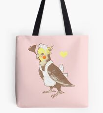 Cockatiel Maid Tote Bag
