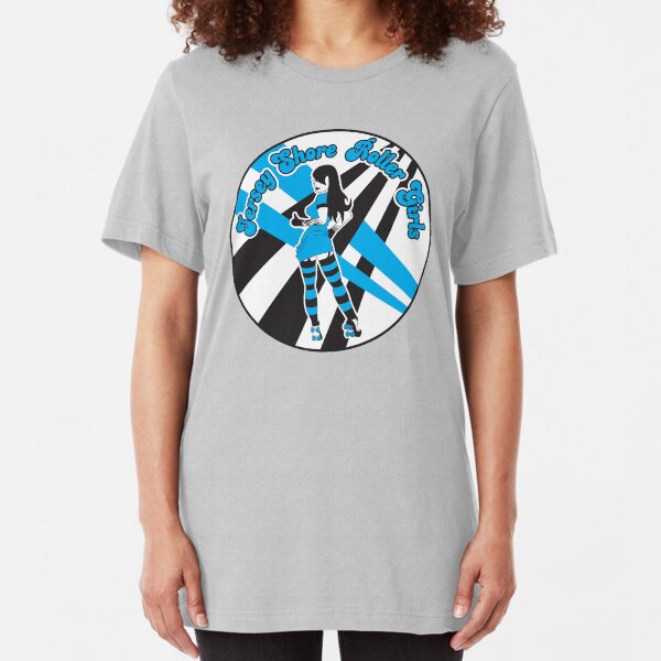 Jersey Shore Roller Girls Slim Fit T-Shirt