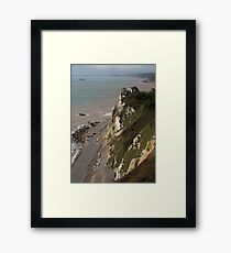 The Hooken Undercliff Framed Print