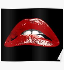 Rocky Lips Poster