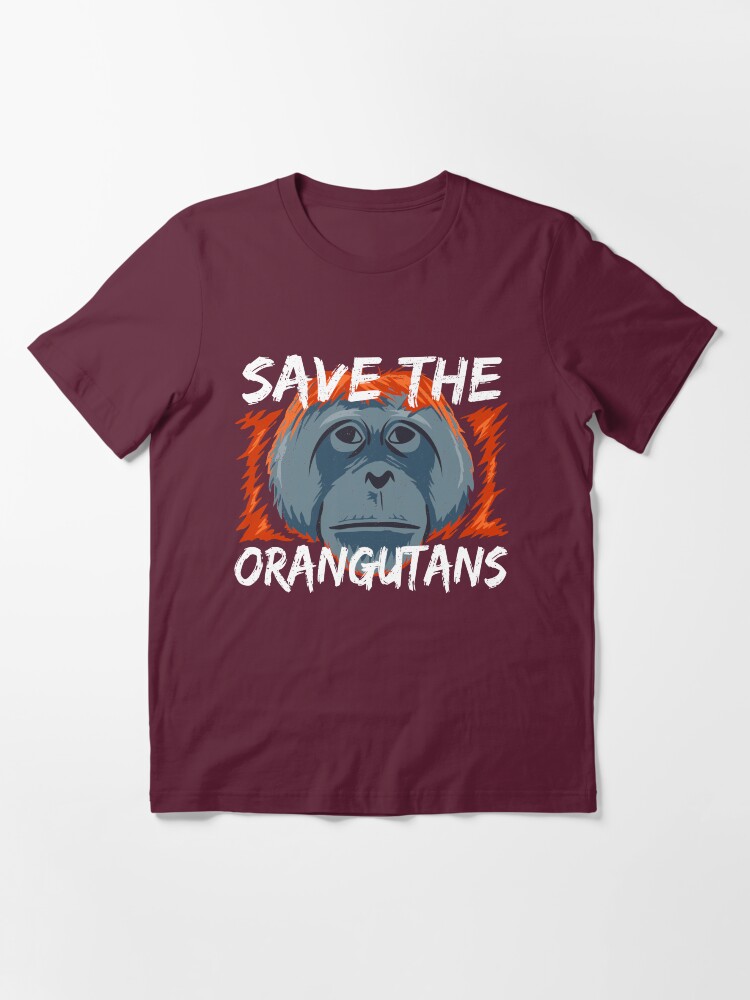 Alternate view of Save the Orangutans - Orangutan Conservation Essential T-Shirt