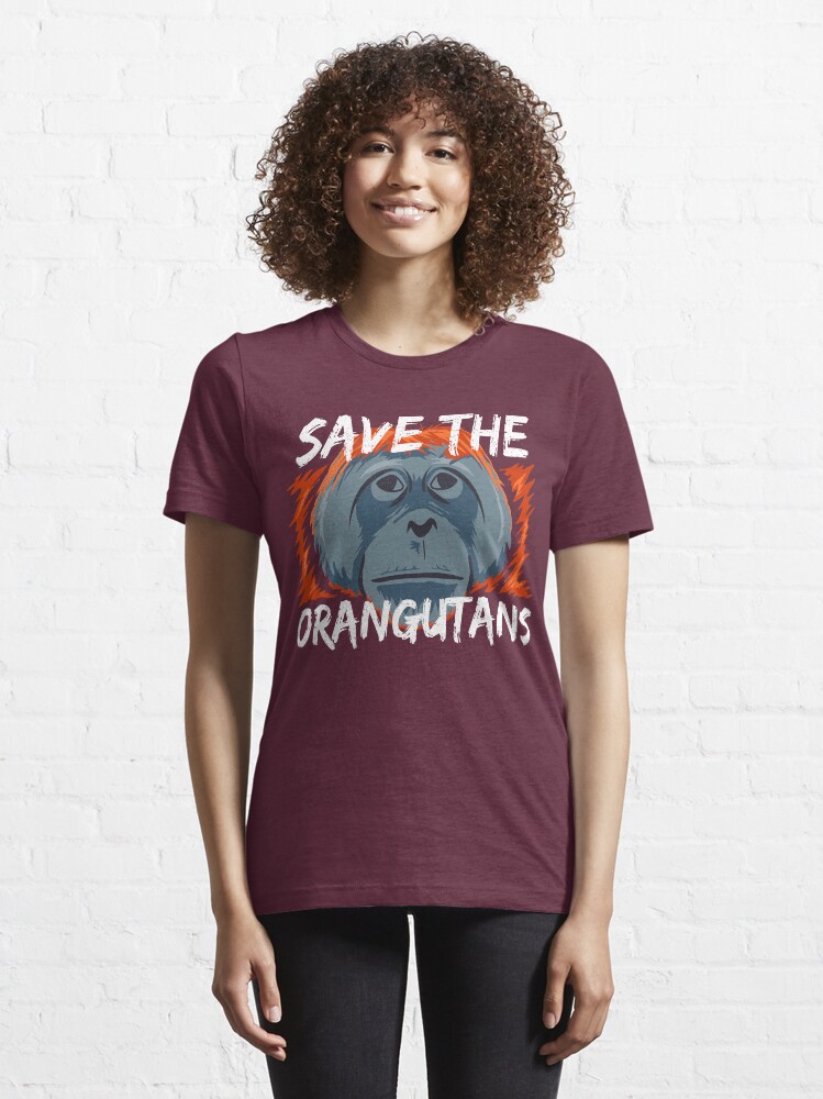 Alternate view of Save the Orangutans - Orangutan Conservation Essential T-Shirt