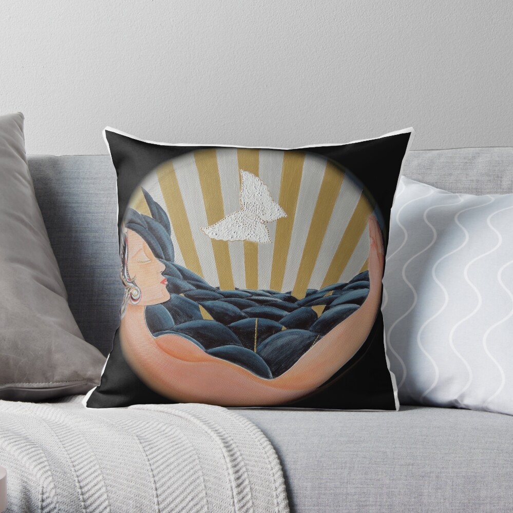 Transformation Throw Pillow