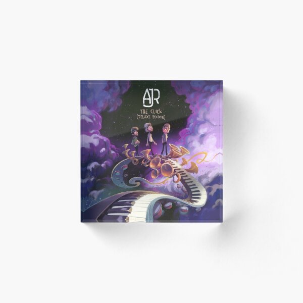The Click AJR Deluxe Merch Acrylic Block