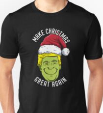 Make Christmas Great Again Trump with a Big Grin Smile Unisex T-Shirt