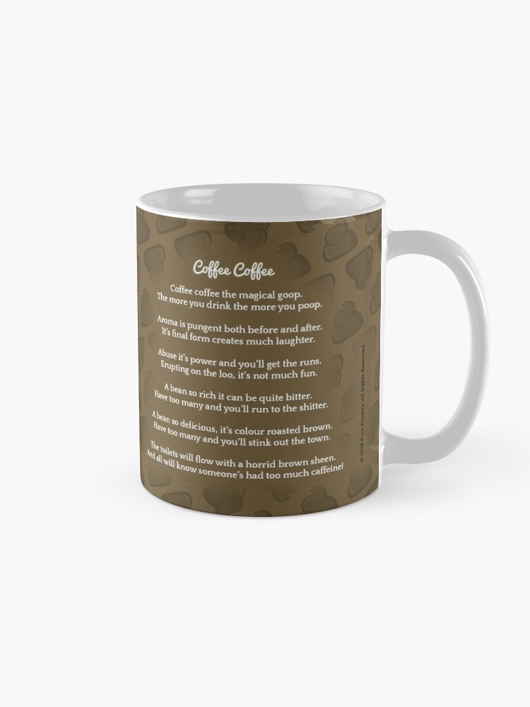 Alternate view of Coffee is My Pure Pooetry Fuel Mug