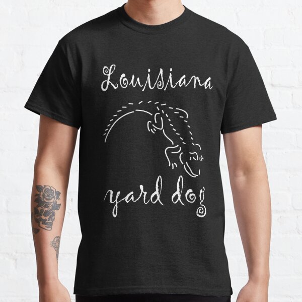 AMERICAN VINTAGE 80s T Shirt Louisiana Yard Dog