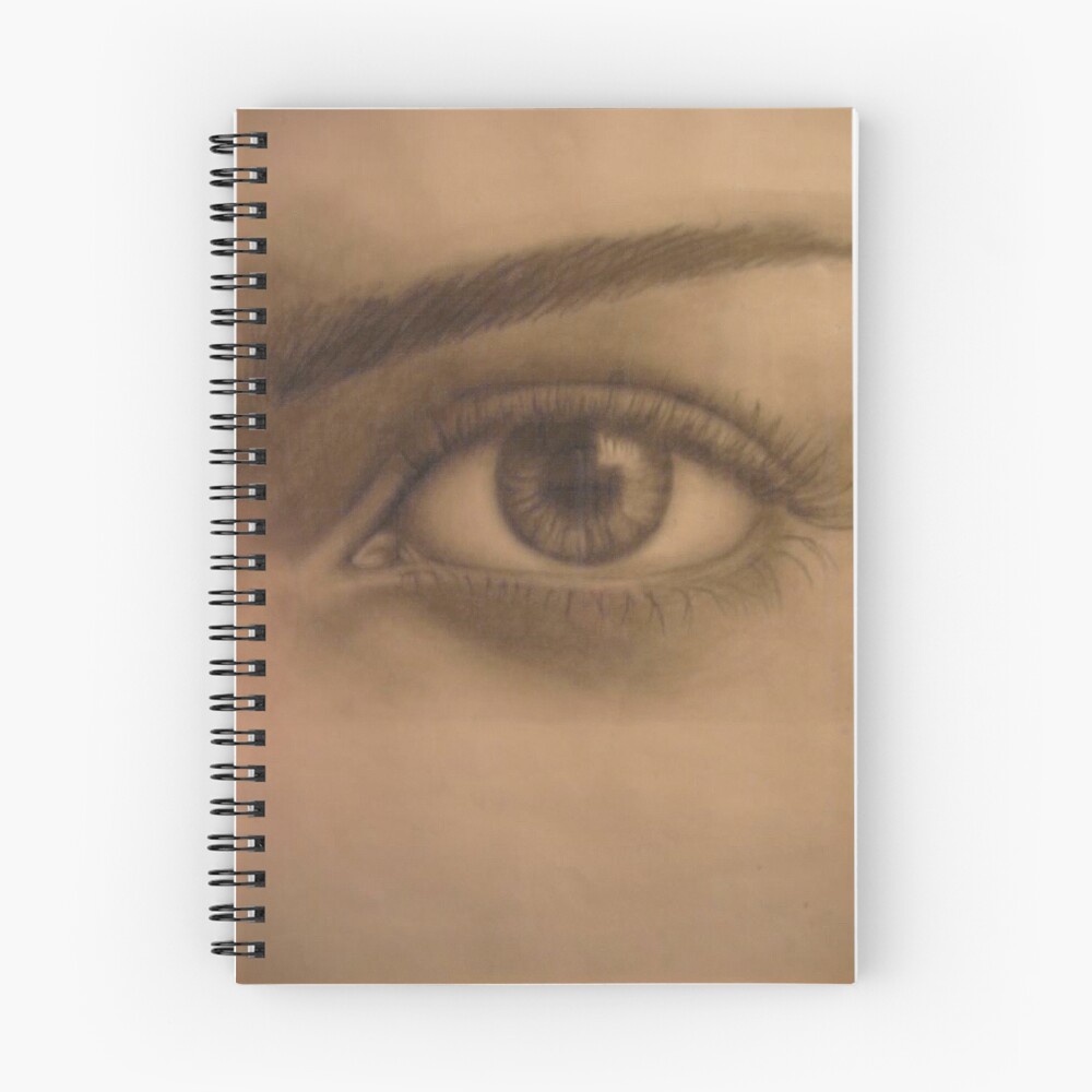 Vista previa del artículo con la obra «Cuaderno de espiral», diseñado y vendido por RamsayGee.