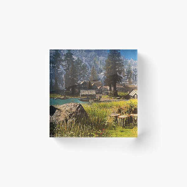 Item preview, Bucolic Paradise designed and sold by AM FineArtPrints.