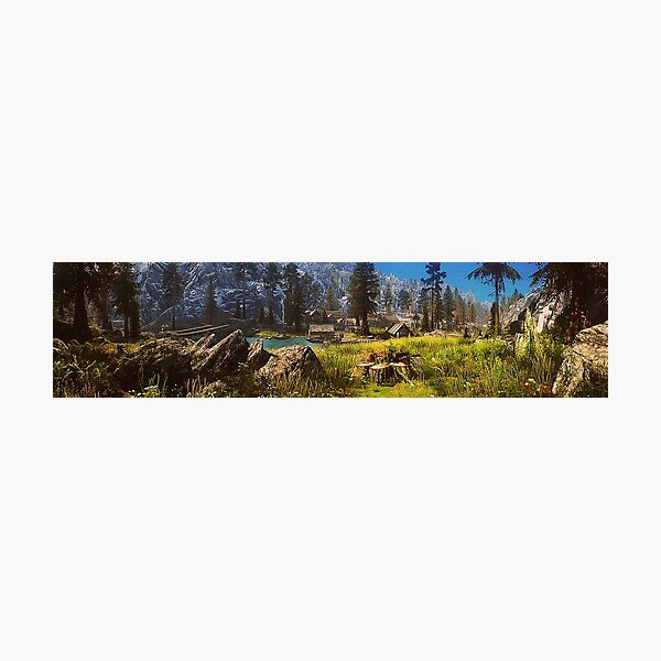 Item preview, Bucolic Paradise designed and sold by AM FineArtPrints.
