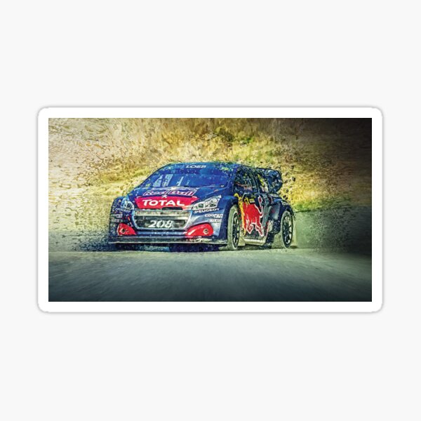 RallyCross Loeb Sticker