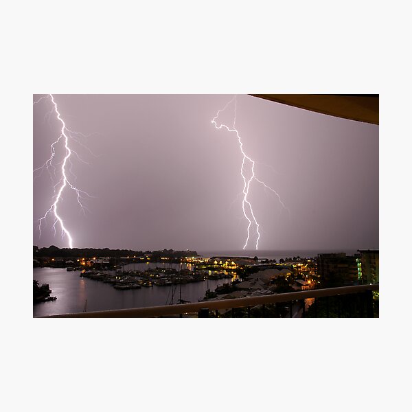 Item preview, Lightning on Cullen Bay designed and sold by Neti Magnetic.