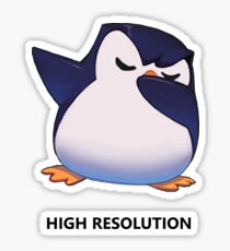 8K Penguin Dab!! Sticker