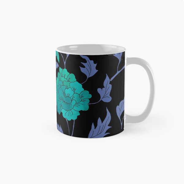 Item preview, Black Silk Peony - Blues designed and sold by CaelaBeeDesigns.