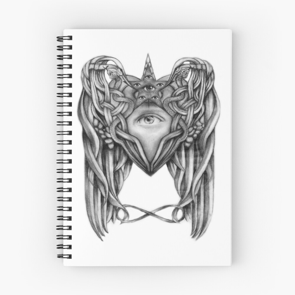 Item preview, Spiral Notebook designed and sold by RamsayGee.