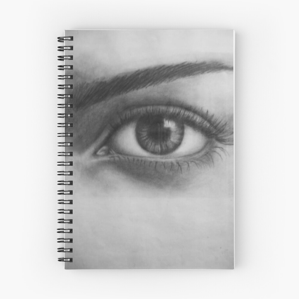 Vista previa del artículo con la obra «Cuaderno de espiral», diseñado y vendido por RamsayGee.