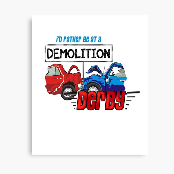 Item preview, Funny Demolition Derby designed and sold by CasualMood.