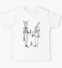 Ägyptische Schriftzeichen Kinder T-Shirt