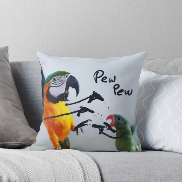 Item preview, Pew pew parrots  designed and sold by MANKO Macaw.