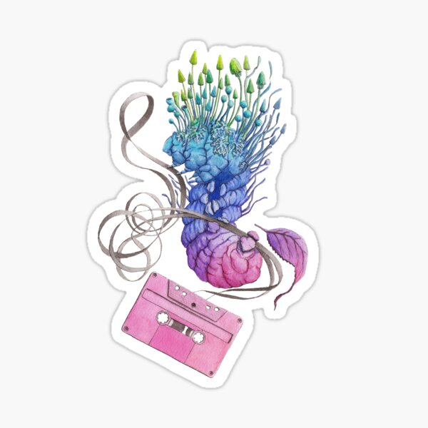 Caterpillar Dance with a Tape Sticker