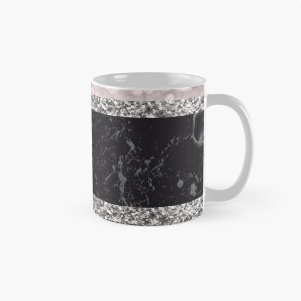 Item preview, Gray Black Marble Stripes Glam #1 (Photo of Glitter Only - Not Reflective) designed and sold by Anita's & Bella's Art.