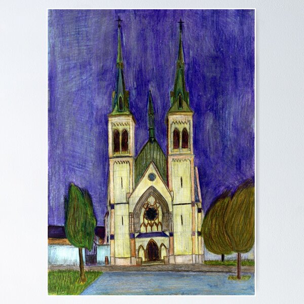 Item preview, Pseudo-gothic church of Immaculate Conception in Ostrava designed and sold by Lorenzo-CZ.