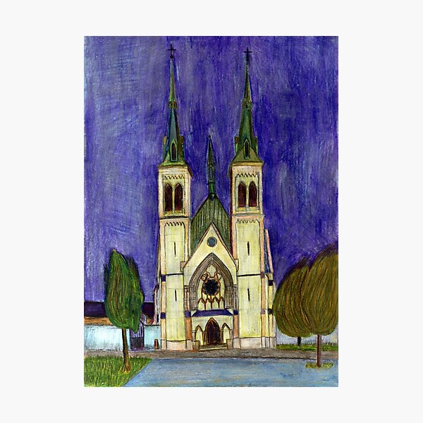 Item preview, Pseudo-gothic church of Immaculate Conception in Ostrava designed and sold by Lorenzo-CZ.