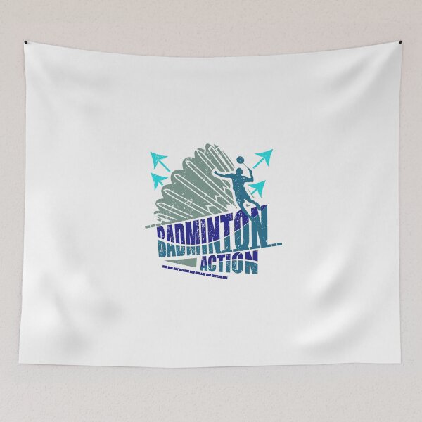 Item preview, Badminton in action designed and sold by bennikaufmann.
