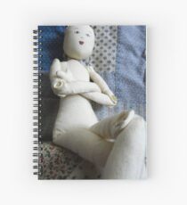 doll with no hair Spiral Notebook